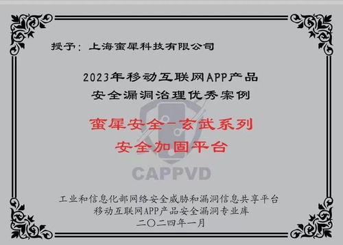蠻犀安全榮譽入選CAPPVD漏洞庫技術(shù)支撐單位，共筑工業(yè)互聯(lián)網(wǎng)數(shù)據(jù)服務(wù)安全防線